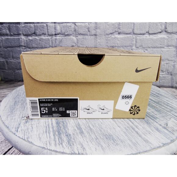 Nike Kyrie 8 GO Black Blue Red GS DQ8080-012 Size 5.5Y New In Box - Picture 12 of 12